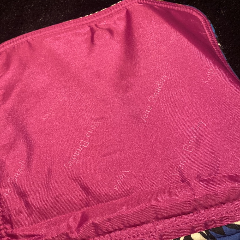 Vera Bradley Shoulder Tote Bag In African Violet - Picture 4 of 5